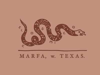 Join or Die bespoke branding design illustration lettering logo merch texas vector western