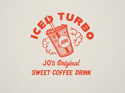 Iced Turbo design illustration merch tee
