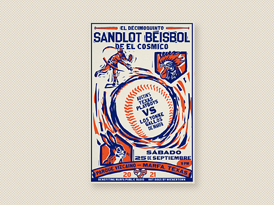 Sandlot Béisbol baseball bespoke illustration poster printmaking