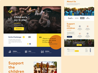 Charity/ NGO Website UI UX Design