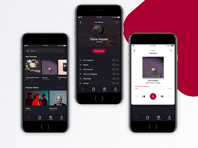 Music App ai app iphone mobile music