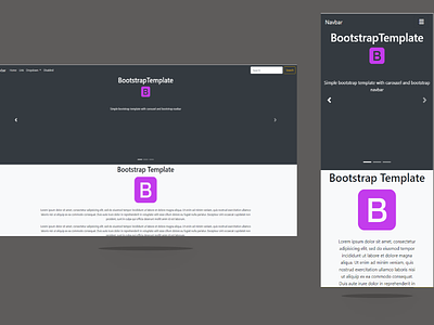Bootstrap 4 template bootstrap 4 html 5 html css page design template