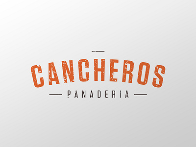 Cancheros art branding clean design flat identity illustration logo type typography ui ux vector