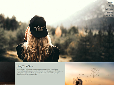 BlogDesign Template blogdesign bootstrap 4 html css