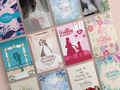 Wedding Planner Book Cover Design