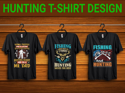 Hunting T-shirt design