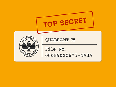 QUADRANT 75 Book Cover book cover classified kickstarter mars mission nasa space type typewriter typography vector