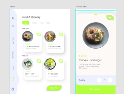 food app design