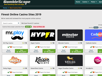 Gamblescope Home Page app betting bonuses branding casino design gamble gambling mobile app poker poker cards ranks ratings roulette sport sportsbook web