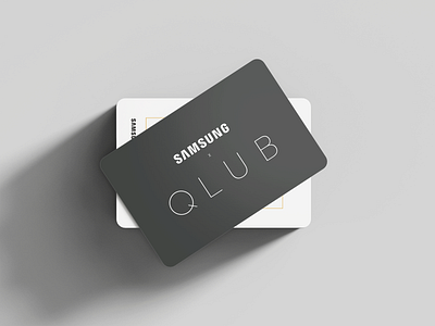 Samsung x QLUB - Jeux de cartes cards design illustration logo