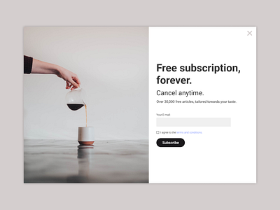 Subscription page branding dailyui design flat minimal subscription ui ux web