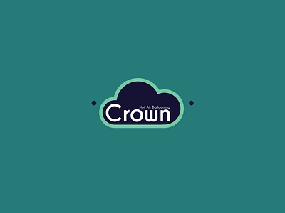 Crown Hot Air Ballooning branding design graphic design illustration logo logogram