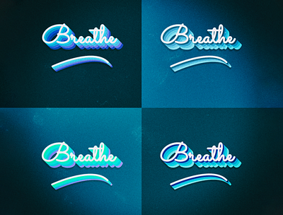 Artober Day 22 - Breathe art color design graphic design illustration illustration art illustrator print typography vector