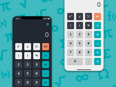 Daily UI: Calculator design ui