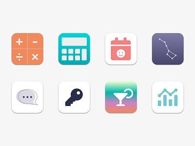 #DailyUI: App Icon design ui