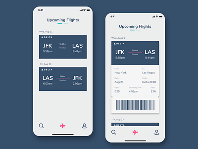 #DailyUI: Boarding Pass design ui