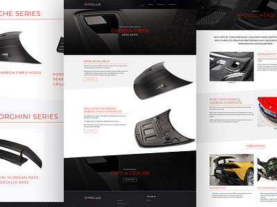 Apollo Aero Website Design and Development