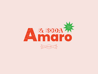 Amaro & Soda WIP Label