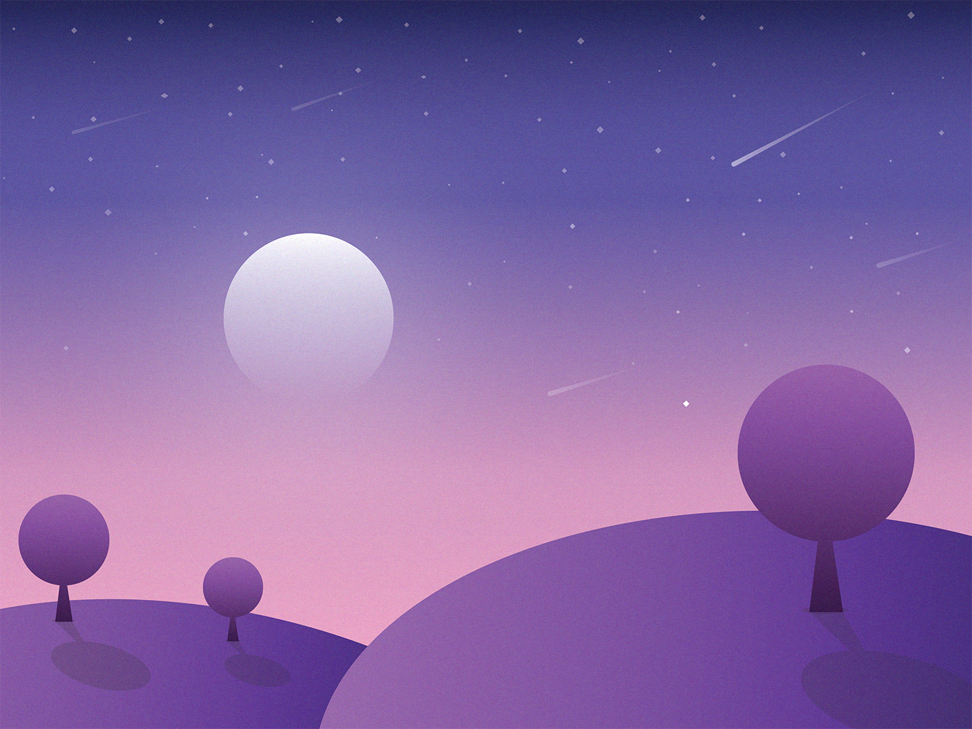 Meteor by Summer on Dribbble