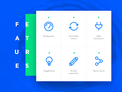 Features data features icons vizydrop web