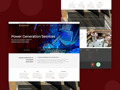 Regional Utility Serivices Website Design adobe xd design homepage design ui design ux design ux ui design web website website design