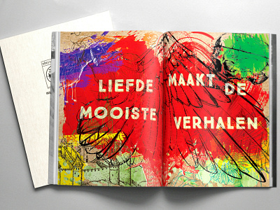 Art impression for Award winning book art concept graphic design illustration