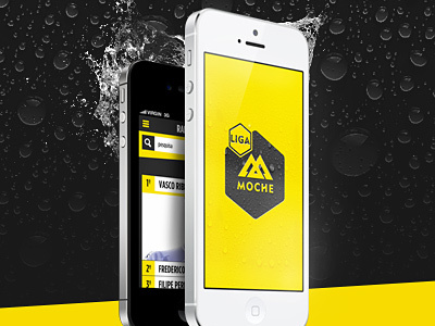 Surf App app behance design fresh ios mobile moche operator sports surf ui ux water yellow