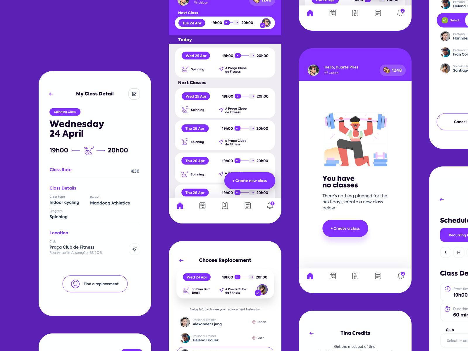 Personal Trainer App By Duarte Pires For Duall Studio On Dribbble   1 4x 