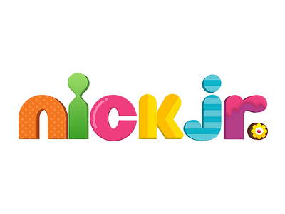 Nick Jr. Logo fun kids logo