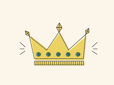 Crown art crown design graphic icon illustration off register royal royalty simple vector