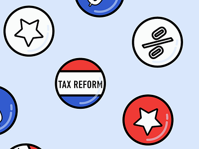 Political Buttons america button campaign democrat politics reform republican tax