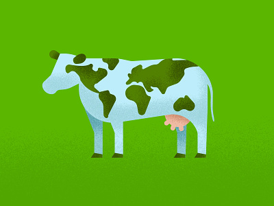 Beef Sustainability art beef production climate change ecofarm enviroment graphic design illustration illustrations vector