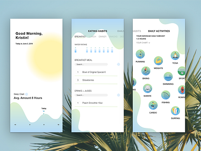 Daily Health App UI | Daily UI 02