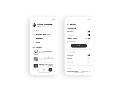 Settings - Daily UI #007