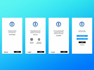 1Password Rebranding Concept