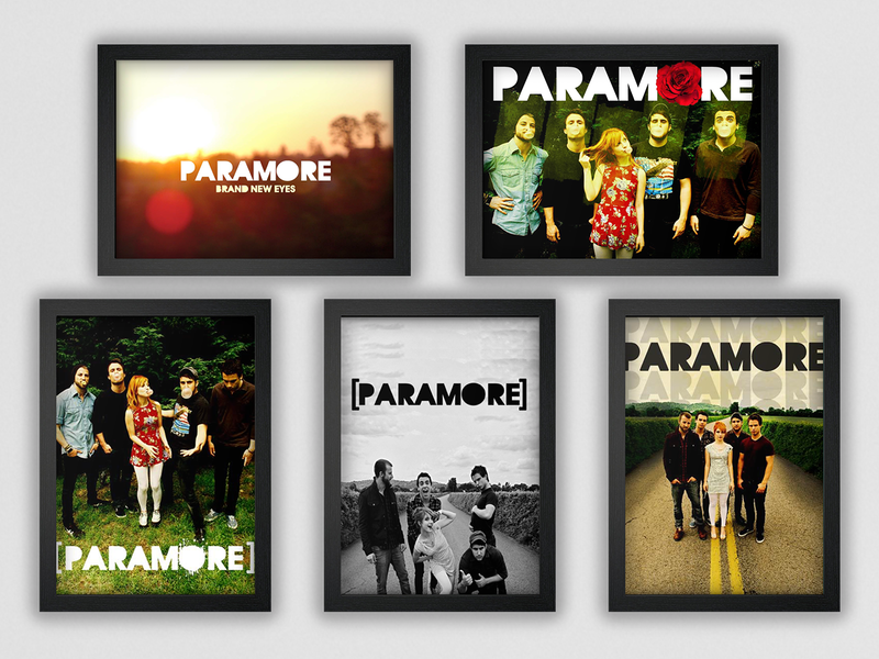 Paramore Brand New Eyes Posters by Allyssa on Dribbble