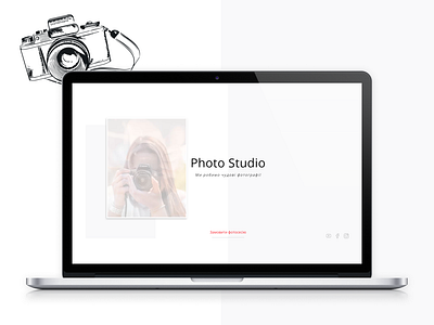 LANDING PAGE: Photo studio on Tilda platform