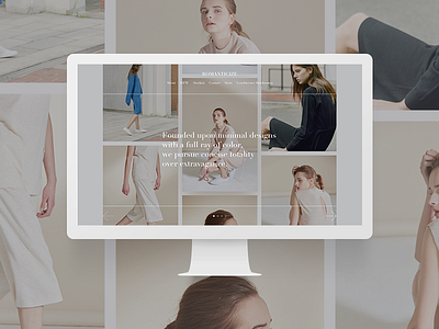 Shopping Brand Site Concept Romanticize