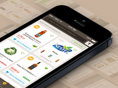 PriceOn iOS application application comparison feed ios price shopping