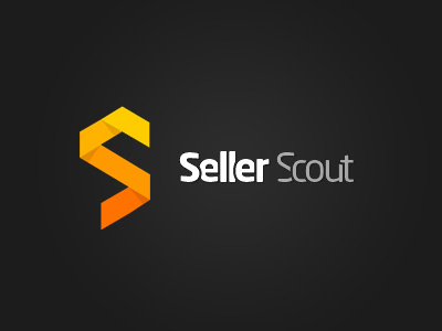 SellerScout logo grey logo scout sell white yellow