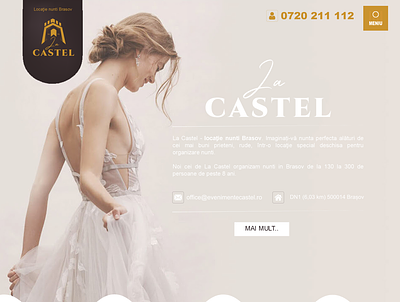 evenimentecastel ro logo web design webdesign website