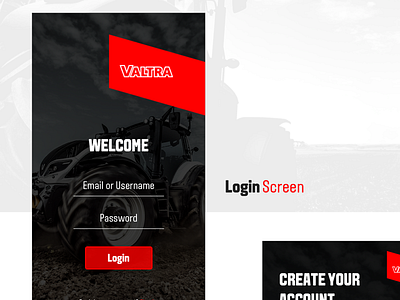 Valtra App Concept