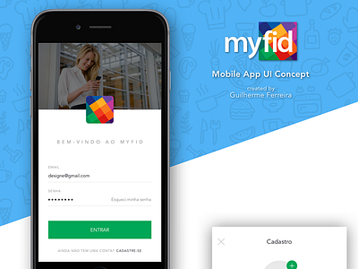 Myfid App Concept app loyalty myfid