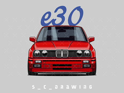 Bmw m3 automotive automotive design car design car drawing car illustration cartoon car vector illustration