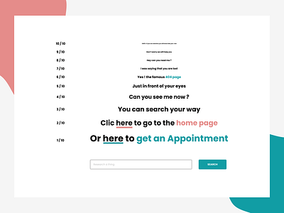 DailyUI#8.2 404 Page 404 404 error 404 error page 404 page daily 100 challenge dailyui design light ui ui