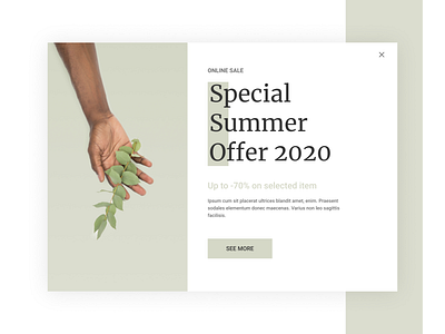DailyUI#36 Special Offer daily 100 challenge dailyui design light ui offer popup sale special offer special offers ui