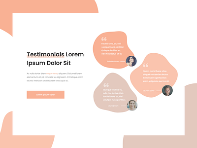 DailyUI#39 Testimonials