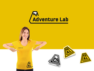 Adventure Lab logo concept adventure brand design brand identity branding design logo logo design logodesign logotype t shirt