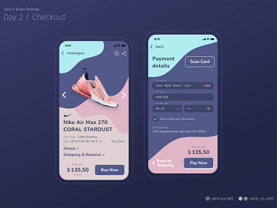 Sportswear and shoes store / Daily UI #2 — Checkout apparel card card checkout checkout clothes clothes shop clothes store clothing daily design daily ui shoes shop sneakers sport sports shoes sportswear sportswear shop sportswear store store ui design