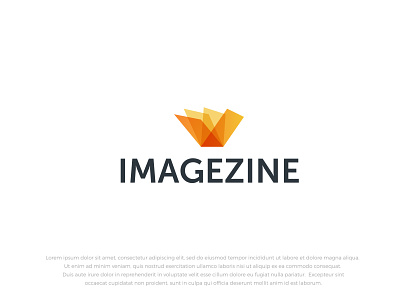 Imagezine logo approved. adobe illustrator branding creative design image logo logo portfolio logo portofolio vector